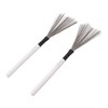 Drum Brush Steel Wire Maple Wooden Handle Percussion Tool Instrument