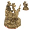 Brass Phoenix Statue High Hardness Good Gloss Phoenix Decorative Figurines