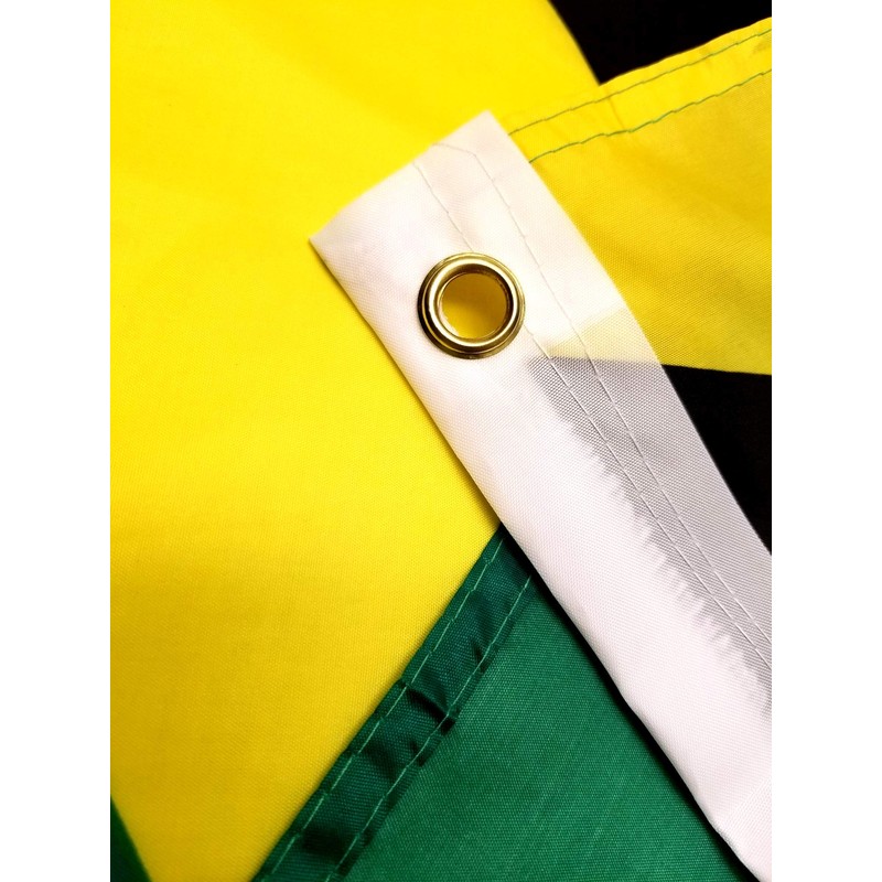 High Supply 3x5 Foot Jamaica Flag with Two Brass Grommets