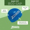 Zoggs Easy Fit Eco Cap Swimming Cap Blue Adult