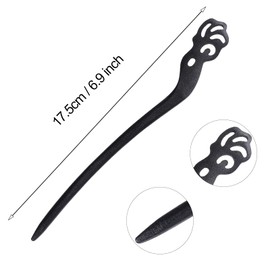 Miayon 10 Pieces Wooden Hair Sticks Chinese Chignon Japanese Hair Chopsticks Wooden Hair Pins for Long Hair Hair Sticks for Buns for Women Girls Handmade Hair Accessories