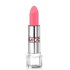 MODE Lustre Lipstick Hot Pink Melon Peach Cream 91, Hydrating Pigment Rich Creamy Lip Color, Nourishing Natural Skincare Fruit Oils, Organic Shea Butter, Cruelty Free
