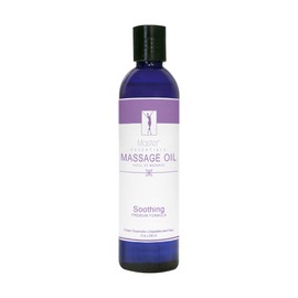 Master Massage Organic Massage Oil - 8 fl oz, Soothing Sense, Water-Soluble, Skin-Nourishing Formula for Relaxation, Ideal for Massage Therapy and Home Use, Pack of 2