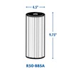 Culligan R50-BBSA Whole House Heavy Duty Water Filter Cartridge, 24,000