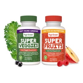 Feel Great Suplementos Frutas Verduras - Energía Natural
