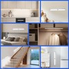 SIXDEFLY Led Motion Sensor Closet Lights 6 Pack, Wireless Under