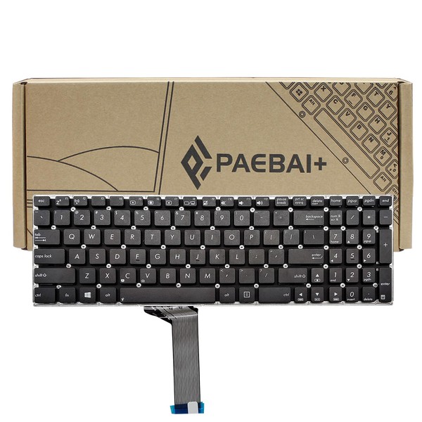 PAEBAI+ Replacement Laptop Keyboard Compatible with Asus X502C X502CA F502