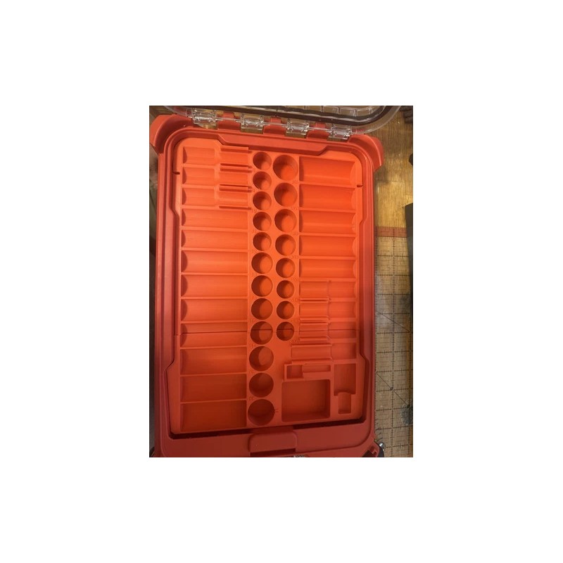 Milwaukee 3/8 inch 43 pc Impact Socket Packout Tray (Insert