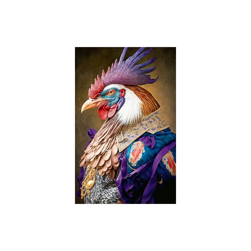 Ravensburger Puzzle Moment: Rooster General 200 Piece Jigsaw Puzzle for