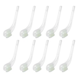 TOPINCN Bee Catcher Pipe, Queen Bee Catcher Cage, Queen Bee Catcher, Bee Maker, Beekeeping, Transparent Tool Tube, Pack of 10, Plastic Trap Tool