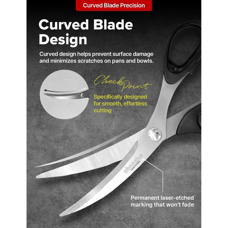 Made in Korea Korean BBQ Scissors Stainless Steel Kitchen Meat