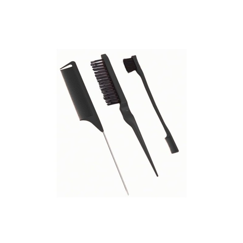 Set 3 Peines Para Teñir Cabello Peinado, Punta de Rata,