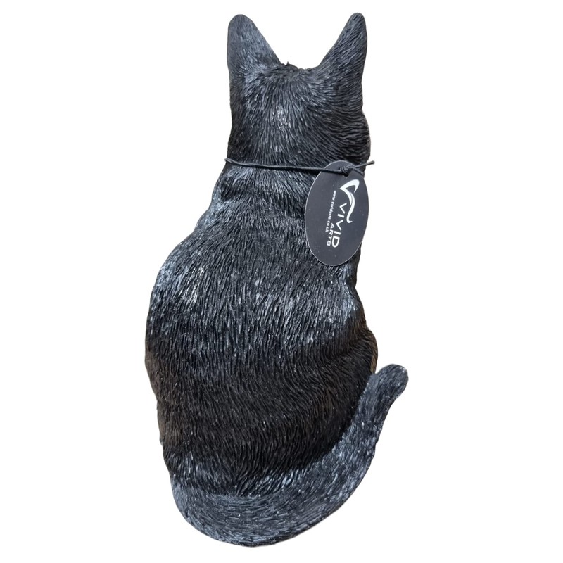 Vivid Arts Sitting Cats (Black/White Cat)