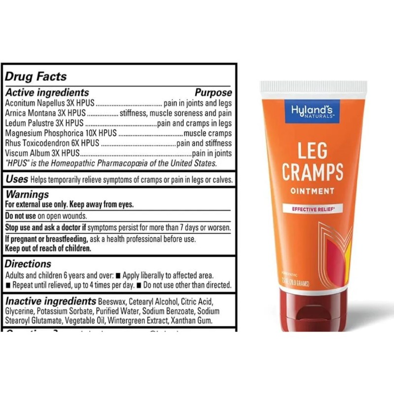 Hyland Leg Cramps Gel Calambres Piernas
