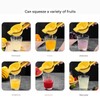 Metal Lemon Squeezer - Durable Citrus Juicer - Manual Press