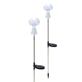 Solaration Frosty Angel Solar Lights (Set of 2)