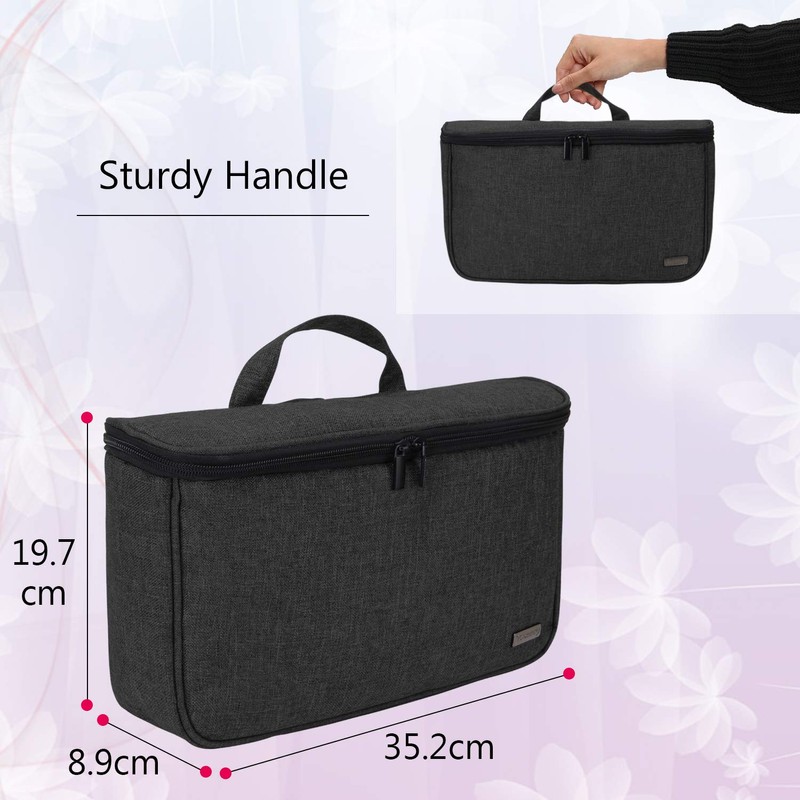 Teamoy Travel Storage Bag Compatible with Dyson Air Wrap Styler