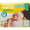 T Mamia Newborn Nappies, Size 1, 2 x Packs of