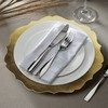 ChargeIt by Jay Scallop Charger Plate, Gold