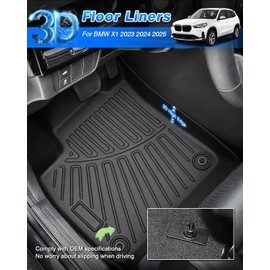 Cartist Floor Mats and Cargo Liner Fit for Hyundai Tucson Gasoline (Not for PHEV) 2022 2023 2024 2025 All Weather Floor Mat Tucson Accessories Heavy Duty Carpet Protection