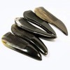 EXCEART Handmade Ox Horn Massage Comb Anti-static Fine Teeth Pocket