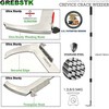 GREBSTK Crack Weeder Crevice Weeding Stainless Steel Tool Adjustable, 63