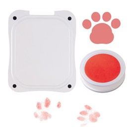 Artline PETATTI, Stamp PAD for PAW Print 3-5/16” x 2-9/16”, RED, Dog Paw Print Kit, Cat paw Print kit, Safe and Clean, DIY