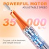 MEKK Nail Drill Professional Electric Nail Drill Cordless Nail Drill