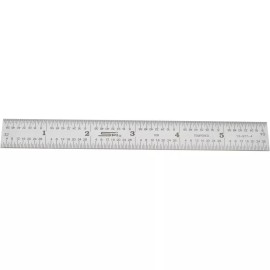SPI 13-977-4 Steel Rule with Decimal Equivalent Reference