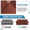 H.VERSAILTEX Sofa Cover 4 Piece T Cushion Sofa Slipcovers Thick