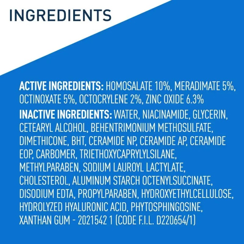 Loción Hidratante Facial Cerave Am Con Spf 30,89 Ml