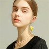 coadipress Fruit Banana Dangle Earrings for Women Fashion Cute Lifelike