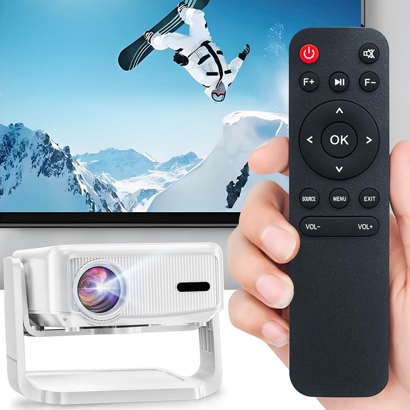 Replacement Remote for Mini Projector,Compatible with Lisowod L02, ONOAYO AY3