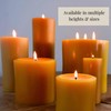 Candlestock 100% USA Beeswax Pillar Candle – Handmade in Woodstock,