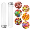50 Pack 85ML Plastic Tubes with Caps, 150x30mm Plastic Clear