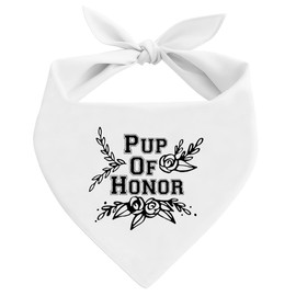 Wedding Dog Bandana, White Pet Dog Scarf Accessories, Pet Dogs Triangle Scarf, Wedding Attire, Engagement Pets Gift, Pets Bandana for Small Medium Dogs