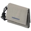 Umbro Men's and Women's Trifold Wallet with Neck Strap, Lightweight