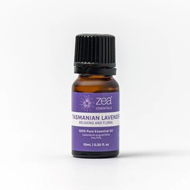 Zea Essentials Tasmanian Lavender Lifestyle Blend 100% Pure Essential Oil 10 ml – Aromatherapy Oil for Relaxation, Stress Relief & Mindfulness – Calming, Soothing & Detoxifying Floral Scent