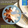 OLYMSTAR - Kit de luz LED de repuesto para ventilador