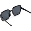 styleBREAKER 09020140 Women's Butterfly Sunglasses with Large Rectangular Polycarbonate Lenses