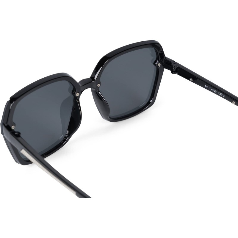 styleBREAKER 09020140 Women's Butterfly Sunglasses with Large Rectangular Polycarbonate Lenses
