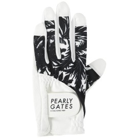 Parly Gates 053-3285601 Unisex One-Hand Gloves (Botanical Pattern, Water Absorbent, Quick Drying, UV Protection), Golf Gloves, 121_Delicate Botanical