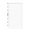 Chronoplan 50341 Forms Sheets Ruled Midi/25 Sheets White