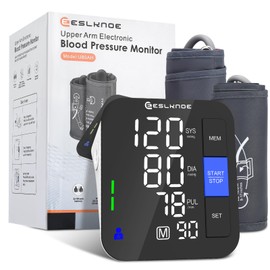 Blood Pressure Monitors for Home Use, 8-17'' & 12-21'' XL Cuff Blood Pressure Monitor, Upper Arm Blood Pressure Machine with 2×199 Sets & 6'' Large Backlit LED Display (2 Cuffs)