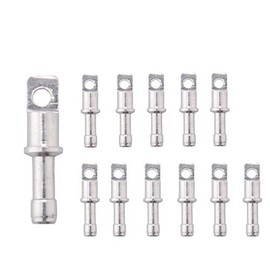 Brightfour Aluminum Tent Poles Male End Tips Replacement Accessories Spare End Plugs for 7.9mm, 8.5mm, 9.5mm Tent Poles (for 9.5mm Tent Poles)