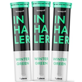LovePuff Quit Smoking Natural Habit Replacement Aromatherapy Inhaler WINTERGREEN 3 Pack