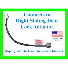 fits Transit Sliding Door Lock Actuator Connector Plug Pigtail Wiring Harness