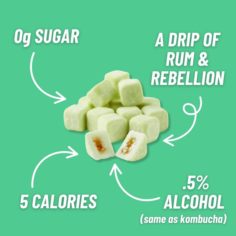 NYP Sugar Free Mojito Lime Chewing Gum, Aspartame Free &