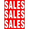 PCL Media ltd Printed Sale Posters Window Sign Sale Size