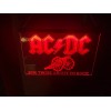 ac dc Led Neon Light Sign / Man Cave /